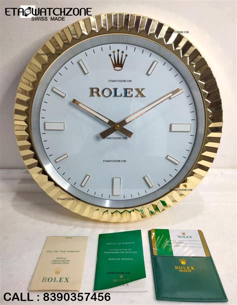 official Rolex wall clock